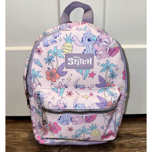 Disney Handbags - Stitch Mini Backpack💜